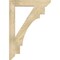 Ekena Millwork Merced Slat Rough Sawn Bracket, Douglas Fir, 4"W x 28"D x 40"H BKT04X28X40MRC06RDF - alternate 2
